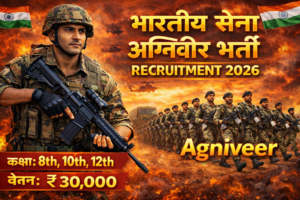 Army Agniveer CEE 2026 भर्ती – 10वीं/12वीं पास के लिए सुनहरा मौका